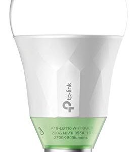 TP-Link LB110(E27) v1. 0, Smart Wi-Fi LED Bulb with Dimmable Light