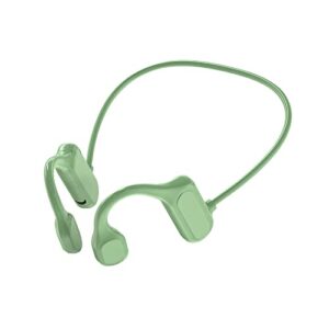 2022 Bluetooth Bone Conduction Headphones Wireless Stereo Noise Cancelling Built in Microphone Waterproof Sports Headphones Suitable for Running Cycling Yoga Hiking Driving (a-2-Green, One Size)