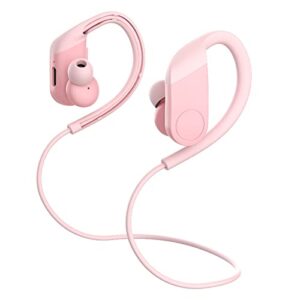 charella #ck21w9 bluetooth conduction headphones bluetooth-compatible long standby stereo wire hanging-ear earphone for sports