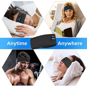 LeekaoWee 2023New Sleep Headset, Bluetooth Sports Sleep Headset, with Ultra-Thin high-Definition Stereo Speakers, Suitable for Sleep, Sports, Jogging, Yoga, Insomnia, air Travel etc.FD5