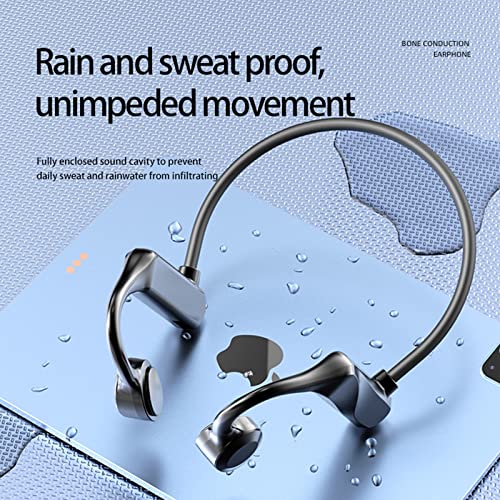 MUMICO 𝐁𝐨𝐧𝐞𝐂𝐨𝐧𝐝𝐮𝐜𝐭𝐢𝐨𝐧 Headphones - Non-in-Ear Wireless Sports Bluetooth Earbuds, Intelligent Noise Reduction, Waterproof, Suitable for 𝐈𝐎𝐒, 𝐀𝐧𝐝𝐫𝐨𝐢𝐝,