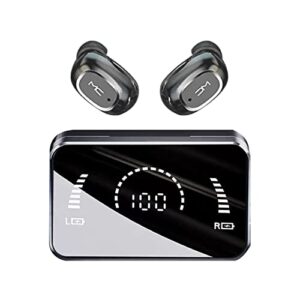 jiying t50 wireless earbuds bluetooth headphones with charging case ipx7 waterproof stereo earphones in ear built in mic headset for sport with premium fidelity sound quality
