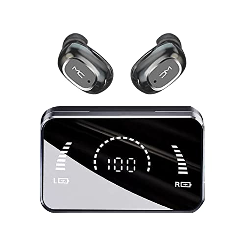 Jiying T50 Wireless Earbuds Bluetooth Headphones with Charging Case IPX7 Waterproof Stereo Earphones in Ear Built in Mic Headset for Sport with Premium Fidelity Sound Quality