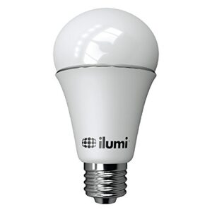 ilumi bluetooth smart led a19 light bulb, 2nd generation – smartphone controlled dimmable multicolored color changing light – works with iphone, ipad, android phone and tablet