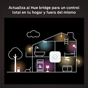 Philips Hue White Ambiance Dimmable Smart Filament ST19, Warm-White to Cool-White LED Vintage Edison Bulb, Bluetooth & Hub Compatible (Hue Hub Optional), Voice Activated with Alexa