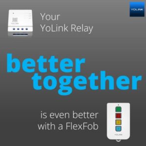 YoLink Relay, YoLink 1/4 Mile Super Long Range Smart Relay Compatible with Alexa, Google, and IFTTT, Max. 5 amps - YoLink Hub Required