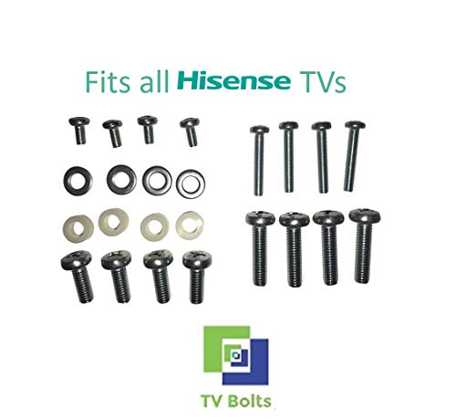 Hisense TV mounting bolts / screws and washers - Fits all HiSense TVs