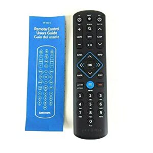 Spectrum TV Remote Control 3 Types to Choose FromBackwards Compatible with Time Warner, Brighthouse and Charter Cable Boxes (Pack of One, URC1160)