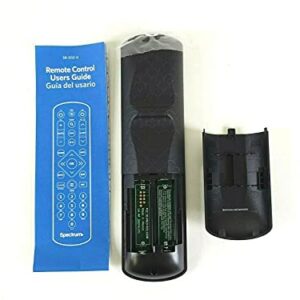 Spectrum TV Remote Control 3 Types to Choose FromBackwards Compatible with Time Warner, Brighthouse and Charter Cable Boxes (Pack of One, URC1160)