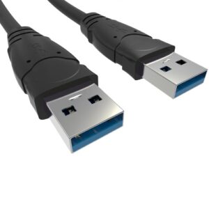 Mediabridge USB 3.0 - USB Cable (4 Feet) - SuperSpeed A Male to A Male