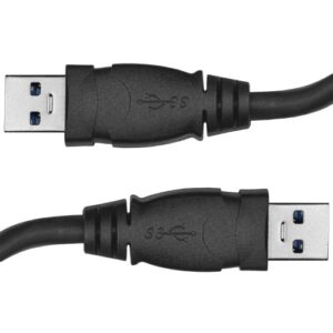 Mediabridge USB 3.0 - USB Cable (4 Feet) - SuperSpeed A Male to A Male