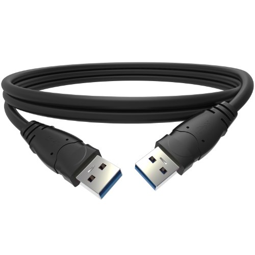 Mediabridge USB 3.0 - USB Cable (4 Feet) - SuperSpeed A Male to A Male