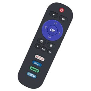 Replacement Remote Control Applicable for TCL Roku TV 65S421 43S421 75S431 65S431 55S431 55S421 50S421 55S20 43S431 75S421 32S331 50S431 50S425 75R615 50S527 43S525 43S425 55S425 32S327 55S527 32S325