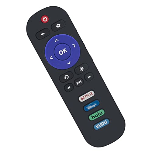 Replacement Remote Control Applicable for TCL Roku TV 65S421 43S421 75S431 65S431 55S431 55S421 50S421 55S20 43S431 75S421 32S331 50S431 50S425 75R615 50S527 43S525 43S425 55S425 32S327 55S527 32S325