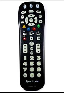 spectrum tv remote control 3 types to choose frombackwards compatible with time warner, brighthouse and charter cable boxes (pack of one, ur3-sr3s)