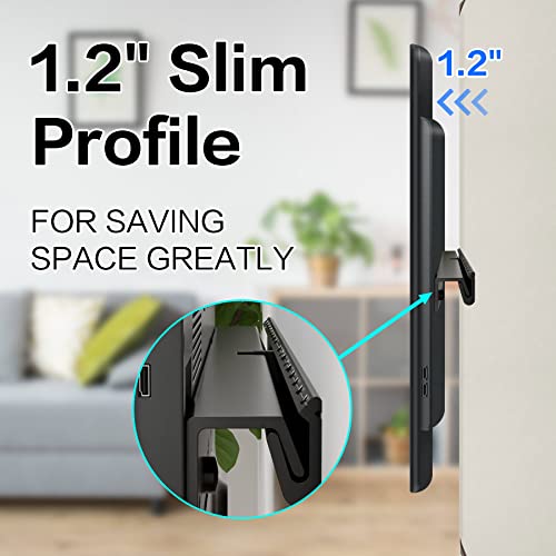 No Stud TV Wall Mount for 12-55 Inch TVs, No Drill Studless TV Drywall Mount with Max VESA 400x400mm Weight up to 100 lbs, Easy Install with All Hardware Included