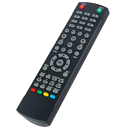 Replacement Remote Control Applicable for RCA TV RTU6549-C RLDED3258A RTU5820 RTU5540-B RTU7877 RLDED5098-B-UHD RLED4016A-H RTU4253 RT1970-B RT1970B RTU7074 RTU4921 RTU4300 RT4038 RTU4853 RLED2446