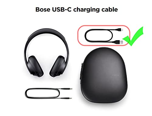 USB C Charger Cable for Bose Noise Headphones 700, Bose QuietComfort 45 Headphones, QuietComfort Earbuds II, SoundLink Flex, Bose Sleepbuds 2, Bose Portable Smart Speaker, Sport Earbuds Charging Cord