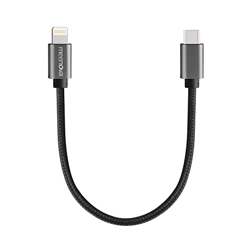 USB C DAC OTG Cable 0.5ft/15cm for iPhone13/iPad8/iPod Oxygen-free Copper Core, iOS15 to Type C Male Adaptor for Amplifier, Fiio BTR 5 Q3S BTR3K KA3, LT-LT1, qudelix 5k, HiBy FC3 5 FD3, HIDIZS S9 PRO