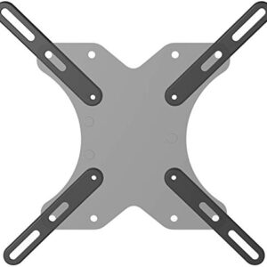 Mount Plus 201F Adapter Bracket Convert VESA 200x200mm to VESA 400x400mm and 300x300mm (Fits Most 32" to 55" Flat Panel TV)