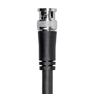 Monoprice HD-SDI RG6 BNC Cable - 3 Feet - Black | for Use in HD-Serial Digital Video Transfer, Mobile Apps, HDTV Upgrades, Broadband Facilities - Viper Series