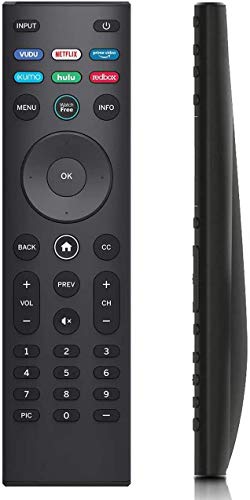 Universal Remote Control, XRT140 Smart TV Remote Compatible with VIZIO All LED LCD HD 4K UHD HDR Smart TVs