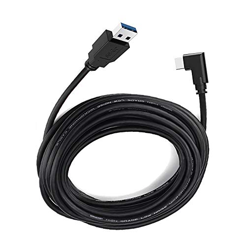 dethinton Link Cable Compatible with Oculus Quest Link Cable 16FT, VR Link Headset Cable Fast Charing & PC Data Transfer USB C 3.2 Gen1 Cable Compatible with Oculus Quest 2 Headset and Gaming PC