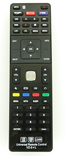 Nettech VZ-2+AL Universal Remote Control for Vizio Smart TV (TVXRT122)
