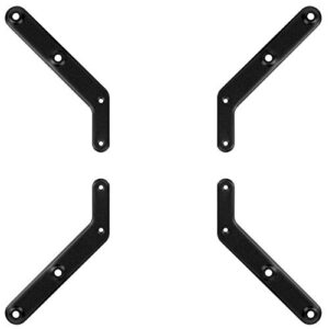 mount-it! vesa mount adapter kit | tv wall mount bracket adapter converts 200×200 mm patterns to 300×300 and 400×400 mm | fits most 32 inch to 55 inch tvs | hardware included