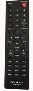 dynex dx-rc01a-12 dx-rc02a-12 lcd led tv remote for dx-32l100a13 dx-26l100a13 and other tv
