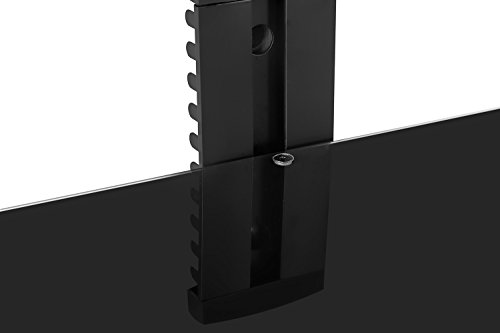 Mount-It! Floating Wall Mounted Shelf Bracket Stand for AV Receiver, Component, Cable Box, Playstation4, Xbox1, VCR Player, Blue Ray DVD Player, Projector, Load Capacity 17lbs, One Shelf