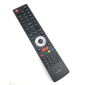 replacement remote control en-33926a for hisense-smart-tv-remote, with netflix, vudu, youtube buttons