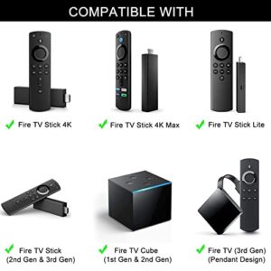 Replacement Remote Controller with Voice Function Compatible with Amazon Fire TV Stick 4K/Fire TV Stick(2nd Gen)/Fire TV Cube(1st Gen)/Fire TV Cube(2nd Cube)/Fire TV(3rd Gen, Pendant Design)