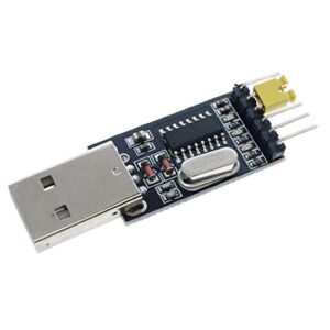 HiLetgo 5pcs USB to Serial USB to TTL CH340 Module with STC Microcontroller Download Adapter