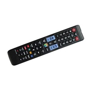 General Remote Control for Samsung UN75F6300AF UN65F6300AF UN60F6300AF UN40H6230 UN39H5204 UN50H5203 UN46H5203 Smart 3D LED HDTV TV