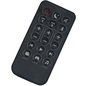 Replacement Soundbar Remote Control fit for Polk Signa Solo Sound Bar RE9220-1 RE92201 RTRE92201 S21-021 Polk Audio Signa Solo SIGNASOLO AM9230-A AM9230A