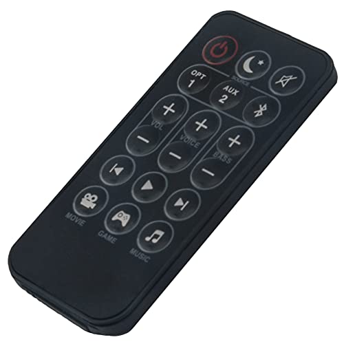 Replacement Soundbar Remote Control fit for Polk Signa Solo Sound Bar RE9220-1 RE92201 RTRE92201 S21-021 Polk Audio Signa Solo SIGNASOLO AM9230-A AM9230A