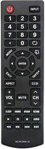 ns-rc4na-14 remote control replaced for insignia tv ns-46d400na14 ns-50d400na14 ns-39l400na14 ns-39d40sna14 ns-32d201na14 ns-46d40sna14 ns-50dsna14 ns-42d40sna14 ns-65d550na15 ns-65d4400a14