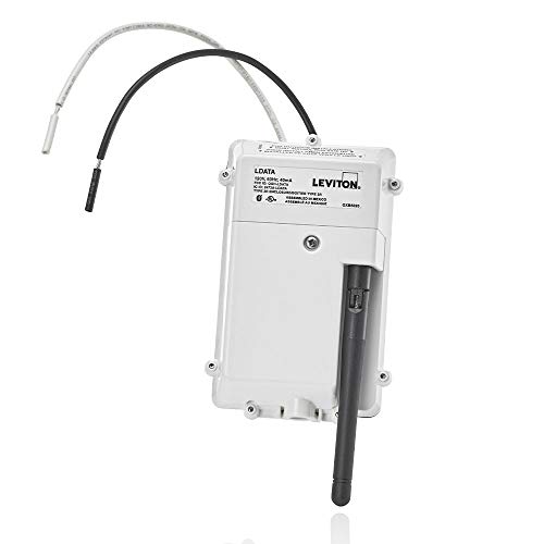 Leviton LDATA Smart Breaker Data Hub-Connect Wirelessly or with Ethernet, White