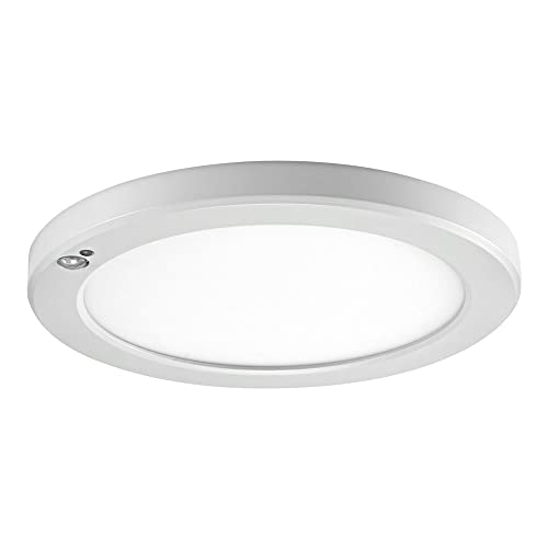 Leviton 9866-BOW, White 8" LED Downlight with Motion Sensor