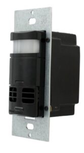 leviton ossmt-gde multi-technology pir/ultrasonic wall switch and occupancy sensor, black