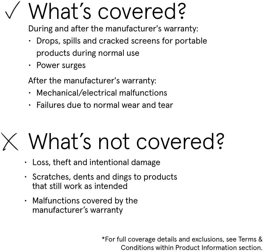 ASURION 3 Year Home Improvement Protection Plan ($100 - $124.99)