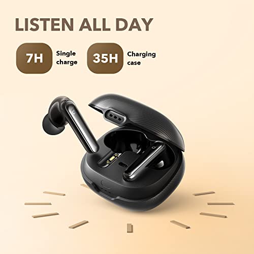 Soundcore Life Note 3 XR True Wireless Earbuds with Thumping Sound, 6 Mics for Clear Calls, Multi Mode Active Noise Cancelling, 35H Playtime, IPX5 Waterproof, Wireless Earphones with Comfortable Fit