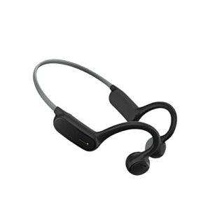 HCMOBI Open Ear Headphones Bluetooth Wireless Conduction Headset Quality Sound Outdoor Exercise Earphones for Skateboarding,Marathon,Jogging,Running,Hiking,Cycling (Grey)