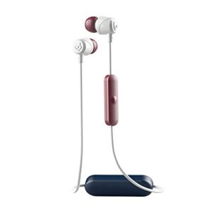 Skullcandy Jib Wireless In-Ear Earbud - White/Crimson