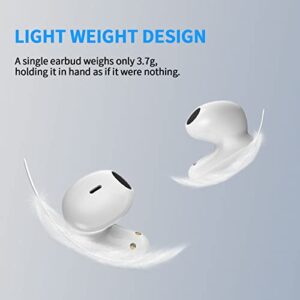 Bluetooth Headphones Wireless Earbuds for iPhone 14 Pro Max Samsung Z Fold 4 Flip 3, in Ear Noise Cancelling Bass Mic Sport Headset for iPad 10 Pro Galaxy S23 S22 S21 Pixel 7 Pro Oneplus 11 10 Pro 9