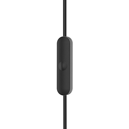 Skullcandy Jib Bluetooth Wireless In-Ear Earbuds with Microphone for Hands-Free Calls, 6-Hour Rechargeable Battery, Included Ear Gels for Noise Isolation, Black/Street (Renewed)