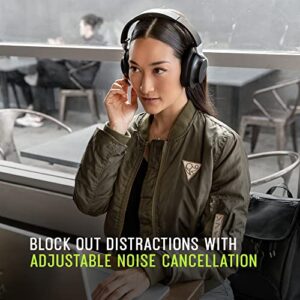 Shure AONIC 40 Over Ear Wireless Bluetooth Noise Cancelling Headphones with Microphone, Studio-Quality Sound, 25 Hour Battery Life, Fingertip Controls, iPhone & Android Compatible - Black