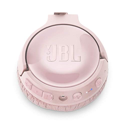 JBL TUNE 600BTNC - Noise Cancelling On-Ear Wireless Bluetooth Headphone - Pink (Renewed)