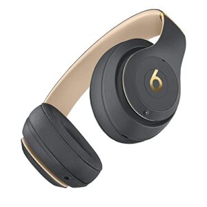 Beats Studio3 Wireless Headphones – The Beats Skyline Collection - Shadow Gray (Latest Model) (Renewed)